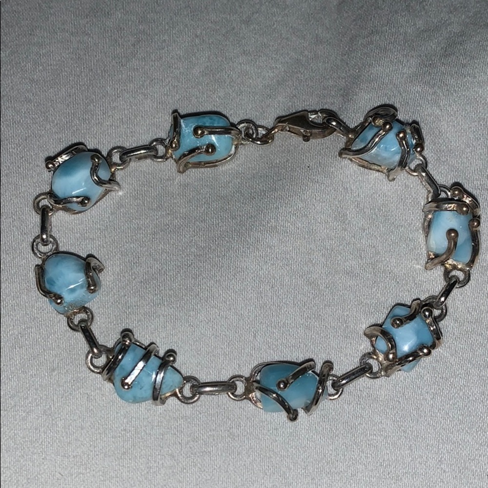 Price drop: Larimar stone bracelet
